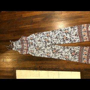 Floral jumpsuit